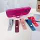 Silicone Mobile Phone Ring Bracket Solid Color Push-Pull Mobile Phone Back Sticker Bracket Silicone Push-Pull Bracket Live Lazy Stand