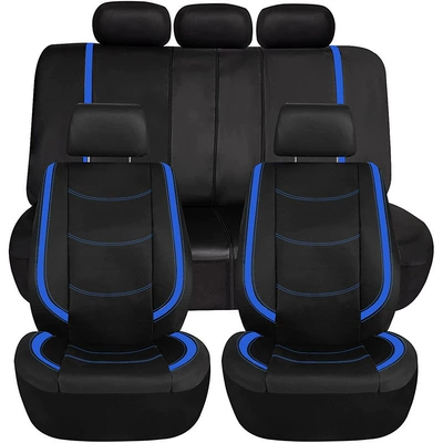Anti-Scratch Protective Cover Suitable for Front | Universal seat cover - royal-blue-2-seats-in-the-front-row