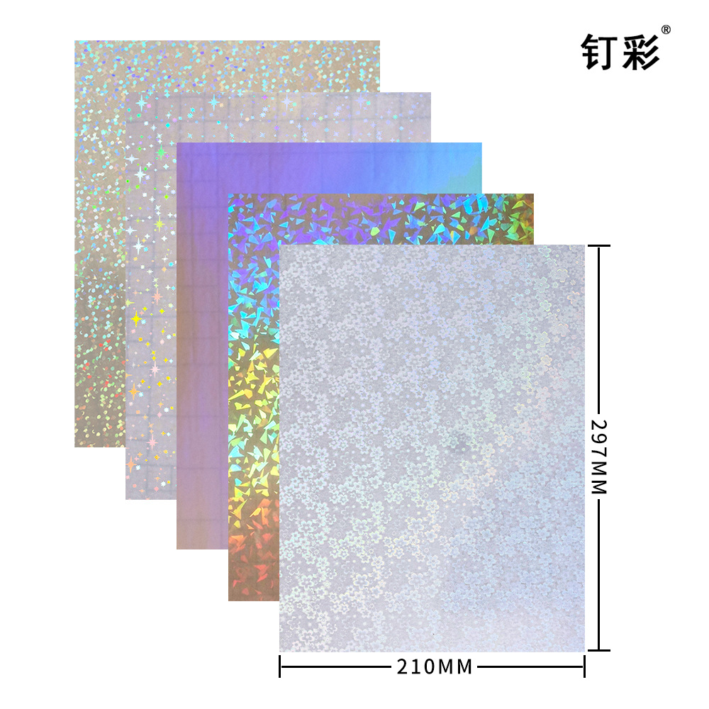 Bopp película protectora punto de tinta láser plano película de laminación en frío A4 autoadhesivo adhesivo láser pegatina foto