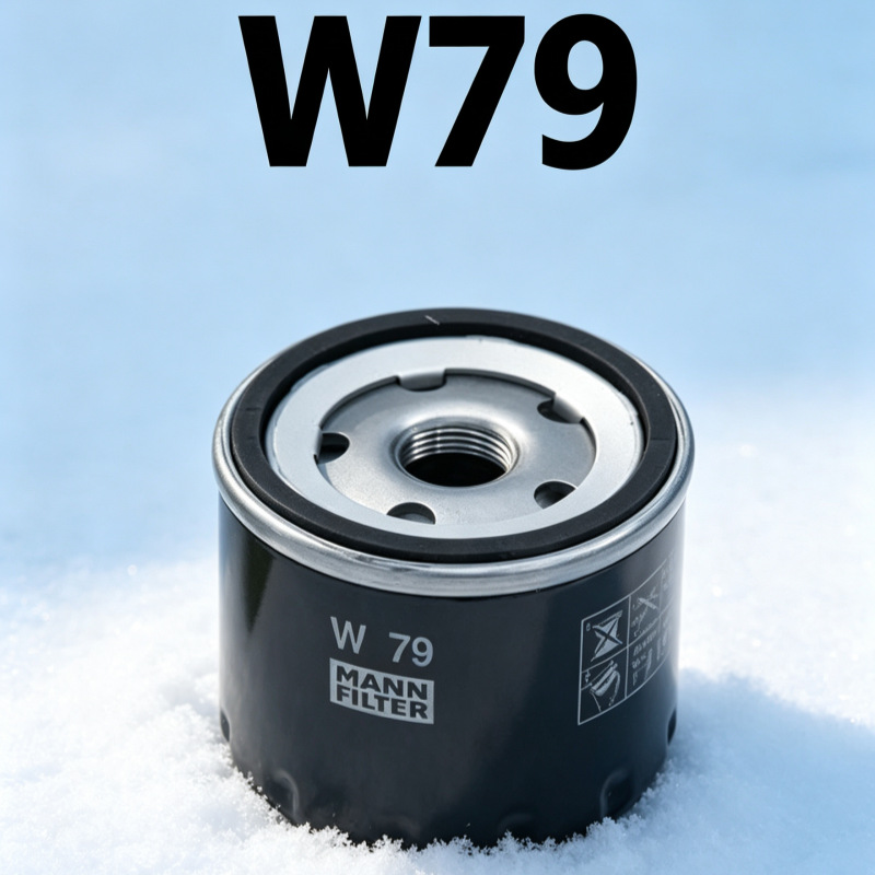 W79 oil filter element for motorcycles, Megane filter element, factory wholesale, in stock, whole box, cross-border
