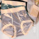 New satin plus size underwear women's high waist belly contracting light plastic seamless silk antibacterial crotch women's briefs