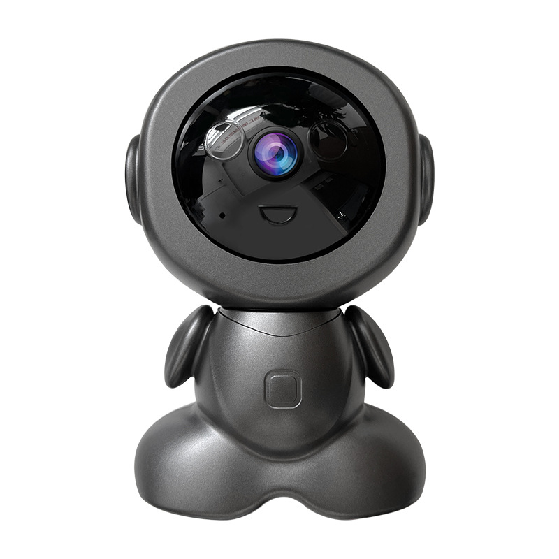 Cámara de Vigilancia Robot Inteligente V380 Pro de Plástico ABS, Visión Nocturna, para Interiores image 5