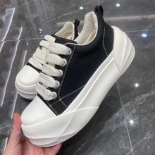 2025年爆款男鞋真皮板鞋厚底鞋男潮牌高级感休闲男鞋男士高档鞋子