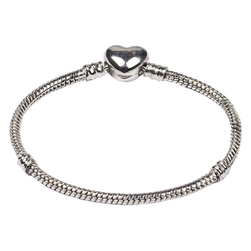 2022jiaren nuevo amor brillante cadena básica DIY estilo simple pulsera de cuentas fábrica en stock ventas directas