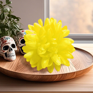 Mexican Day of the Dead Ghost Festival decoration simulated chrysanthemum altar DIY decoration arrangement marigold chrysanthemum head wholesale