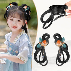 女の子用コスチュームウィッグ、古代風漢服頭飾り、女の子用ヘアピンとヘアアクセサリー、新しいコスチュームヘアスタイル