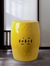 景德镇家居陶瓷凳子鼓凳浴凳凉凳绣墩装饰换鞋凳酒吧圆凳椅子边几