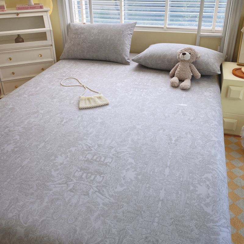 Nuevas sábanas de tela gruesa vieja de algodón de primavera y verano