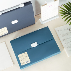 Powerful 72593 A4 Insert Archival File Folders Student Use Accordion Pouch File Folders Document Booklets