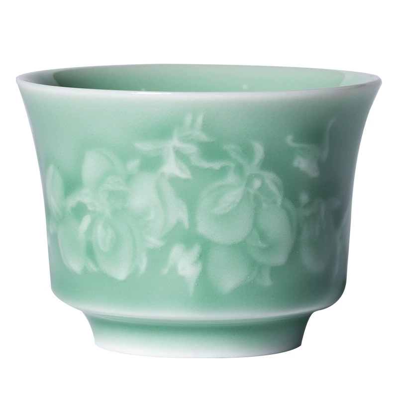 空山新雨 Longquan Celadon Jiu Tao Wufu Чайная дегустационная чашка личный домашний набор Kung Fu Tea Set чашка дегустации чая