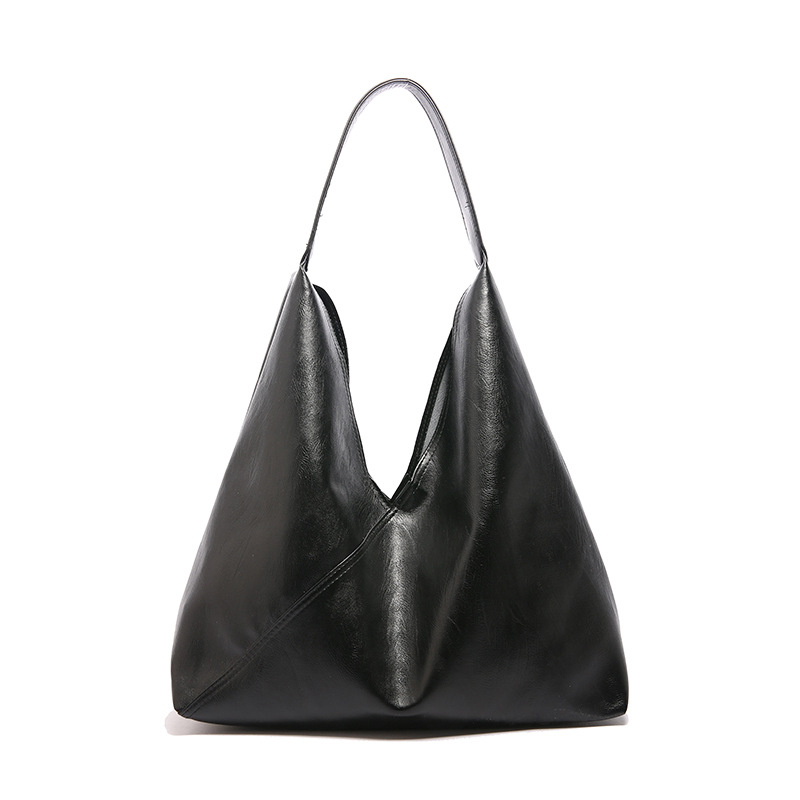 Bolso de gran capacidad para mujeres 2024 nuevo estilo coreano minimalista bolso de mujer bolso de hombro retro ocio
