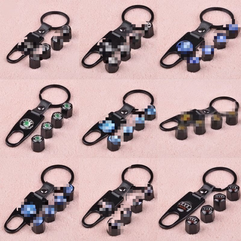 Suitable for Wholesale Automotive Accessories, Tire Caps with Car Logos, Valve Caps, Metal Modified Wheel Caps