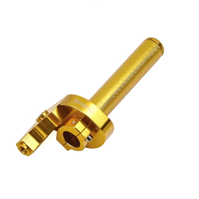 Motorcycle Handle Cover Throttle Handle Colorful - gold