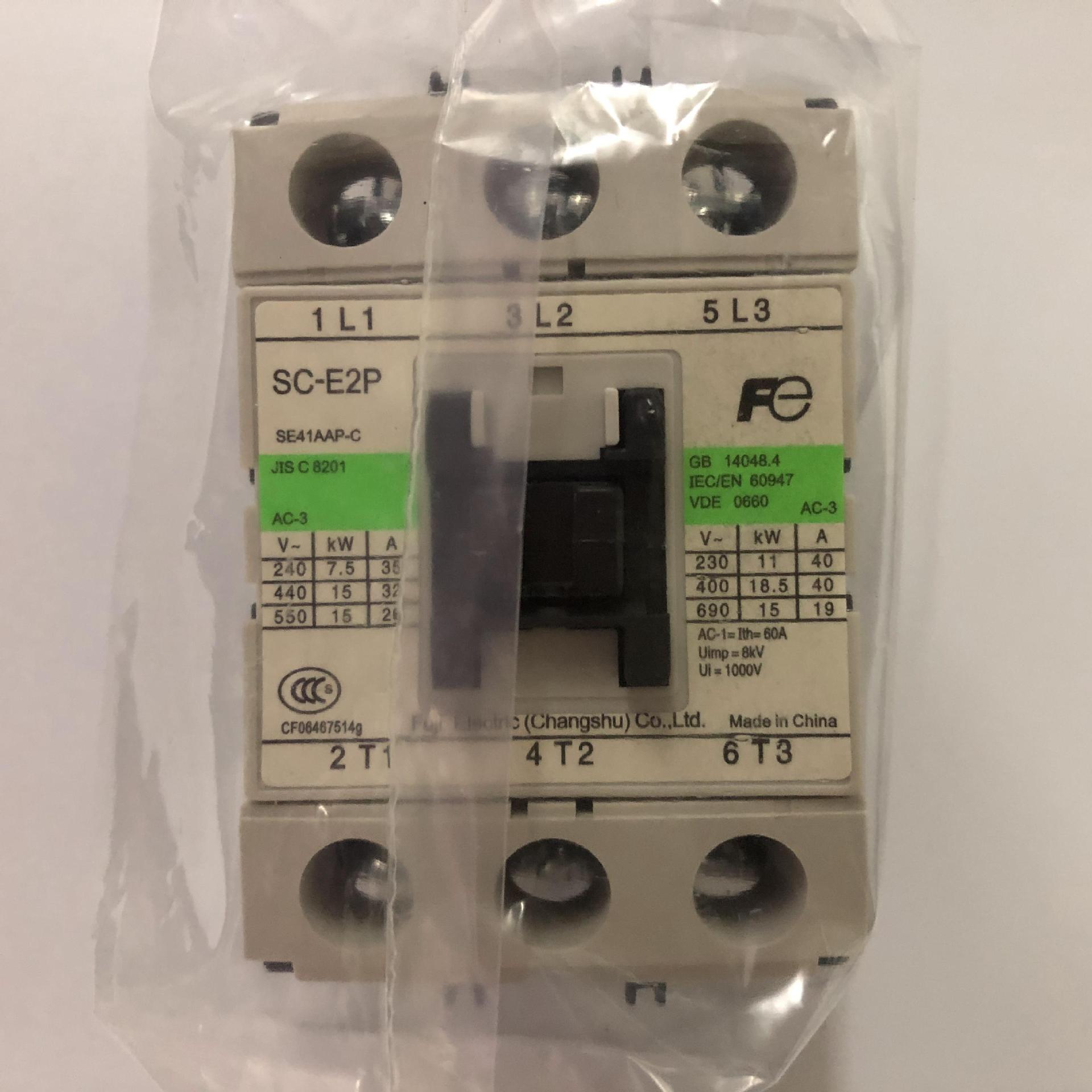 原装正品SC-E2P AC110V常熟富士三级交流接触器
