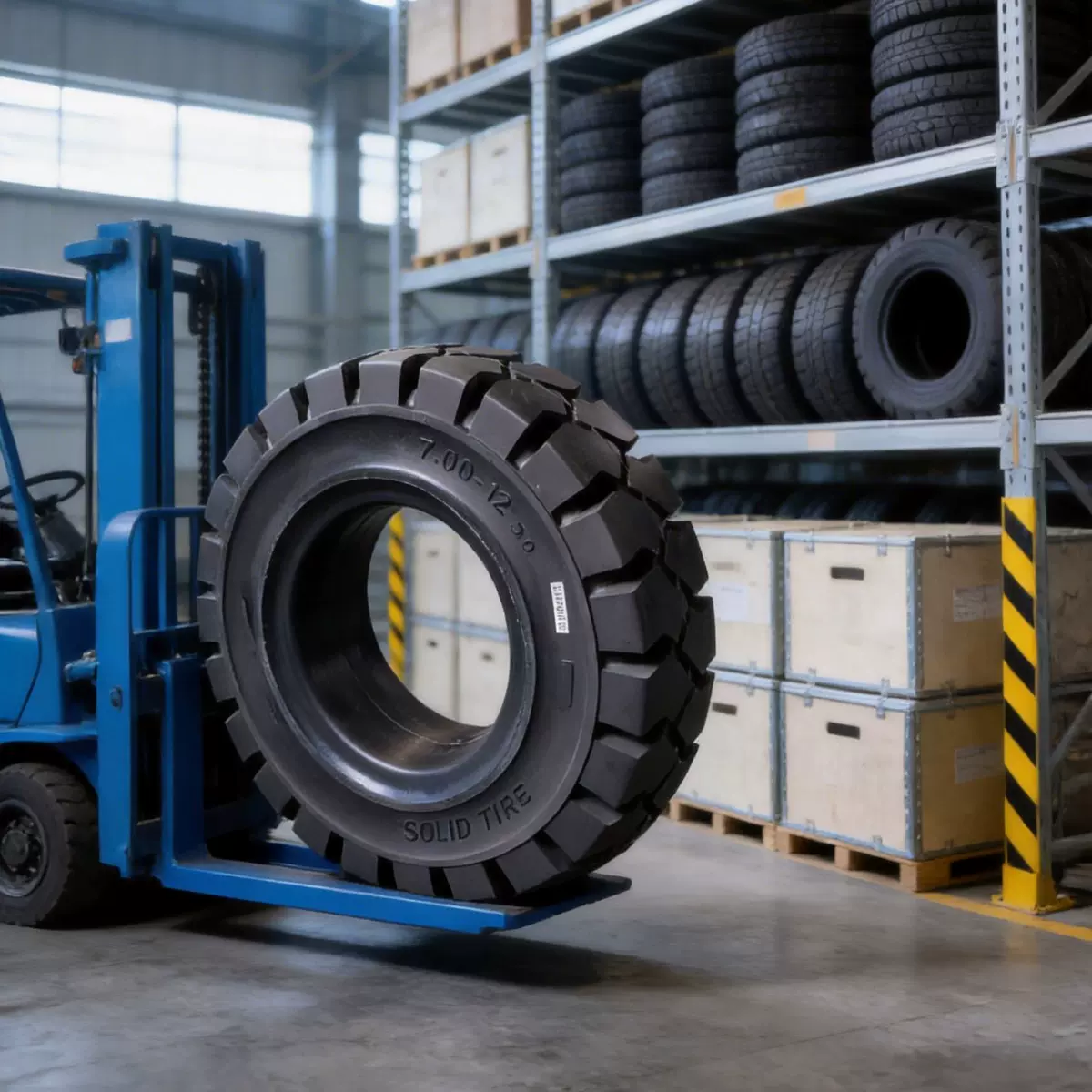 YIT叉车实心轮胎前轮28*9后轮650-10合力杭叉龙工专用实心轮胎