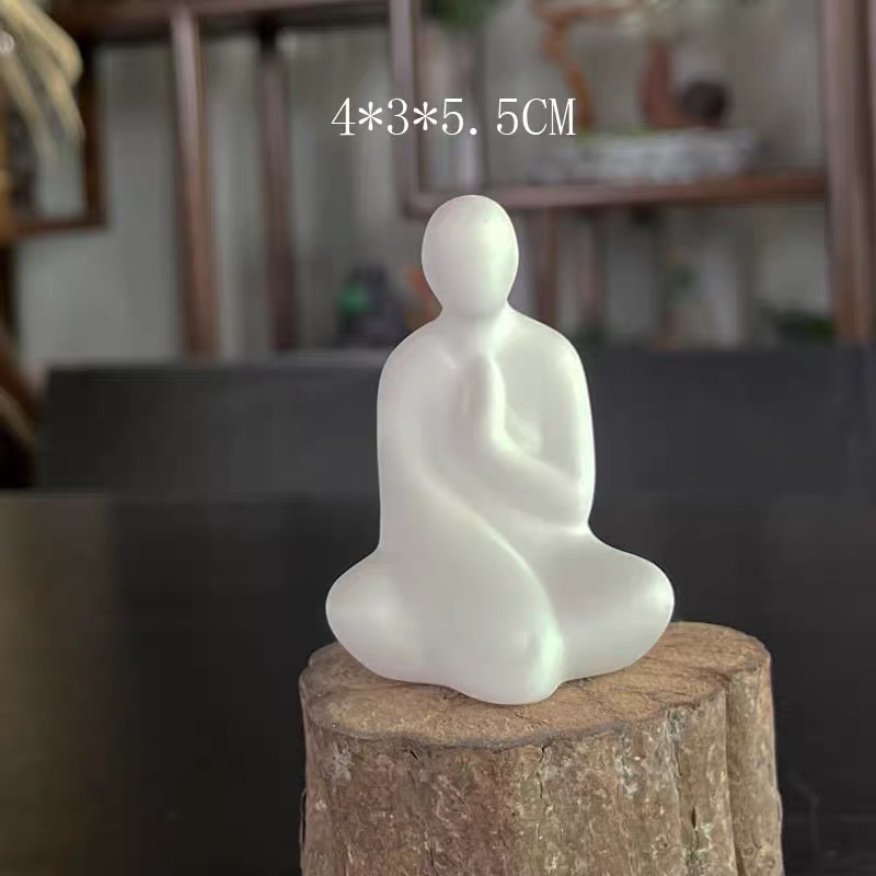 계몽주의의 작은 스님 (흰색)