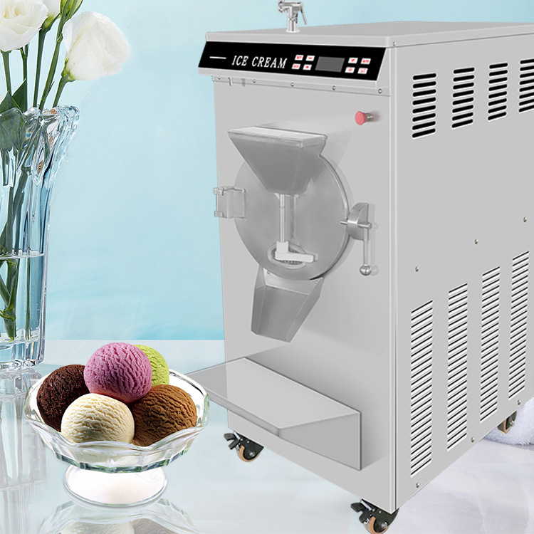 Bokoni Vertical Ice Cream Machine Hard Large-Produced Ice Cream Commercial Ice Cream Machine Fully Automatic Internet Celebrity Ball Digging Machine