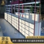 双面展厅展览会带灯展柜