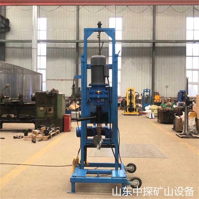 打井设备家用民用钻井设备全自动电动伸缩卷扬机可正反转自动卸杆