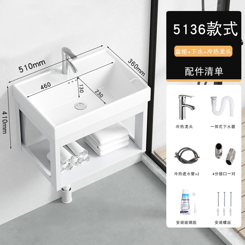 52*37cm + escurridor + grifo caliente y fría
