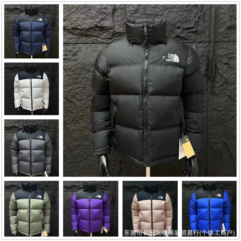 Plus-Size North Face American Version Jacket Tnf Putian Hooded Cotton Coat Unisex 700 Fill Power Couple's Jacket