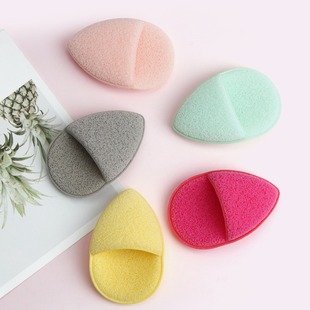 Magic face towel face cleansing puff face washing puff thickened wood pulp puff deep cleansing facial seaweed makeup remover sponge