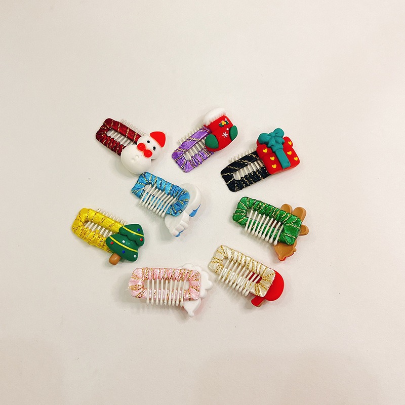 Christmas cartoon pet headdress cat dog hairpin Yorkshire pet clip broken hair clip hairpin_voghion.com