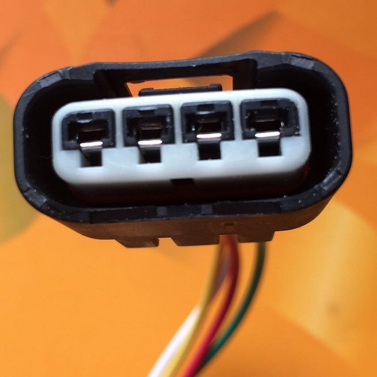 DJ7042B-2.2-21端子线 4P汽车 端子线，7283-7449-30连接线