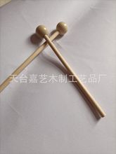 厂家 DIY制作材料玩具配件小木锤木球 圆木棒 敲琴棒木质小木锤