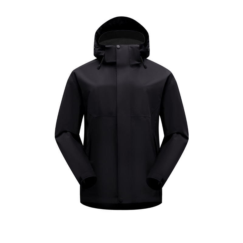 国标GB32614冲锋衣女三合一抓绒内胆两件套户外登山服男防水外套|undefined