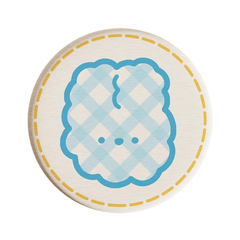 Posavasos de café de oficina de dibujos animados, posavasos de escritorio, posavasos de agua redondos, almohadillas absorbentes de agua de barro de diatomeas, encimera de secado rápido