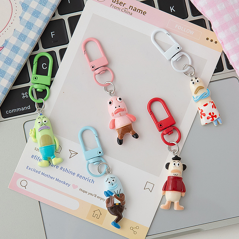 New Personalized Clownfish Keychain Pendant, Cute Girl Bag Accessory, Student Backpack Decoration, Gift for Best Friends and Couples New Personalized Clownfish Keychain Pendant, Cute Girl Bag Accessory, Student Backpack Decoration, Gift for Best Friends and Couples