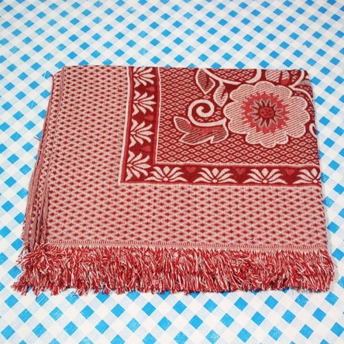 花棉布老式线毯针织毯薄床单单件夏季沙发巾流须休闲毯线毯床单热