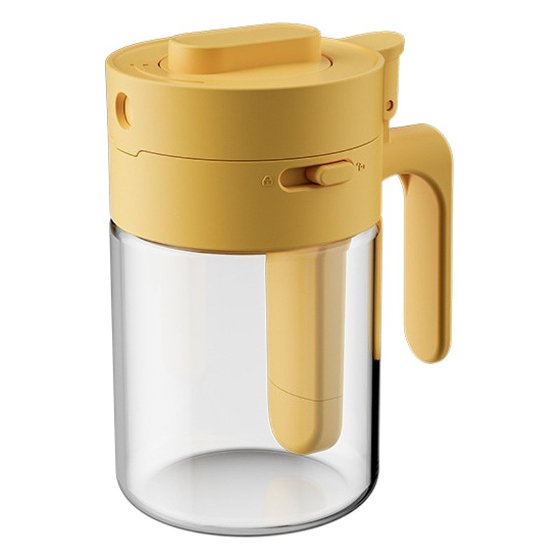 Caja de condimento de separación de cuchara transfronteriza Cocina hogar condimento tarro sal tarro condimento caja de almacenamiento dos en uno diseño