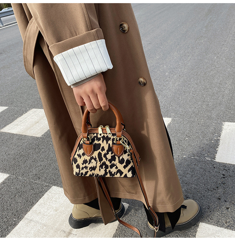 Autumn And Winter Popular Leopard Crossbody Bag 2021 New Trendy Handbag Small Bag display picture 16