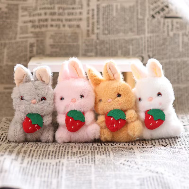 Strawberry, rabbit
