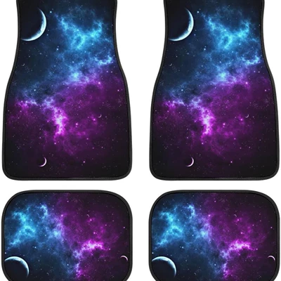 Avtomobil döşəmə paspasları — a generation of hair - car-floor-mats-4-3545-4868cm-two-pairs-of-a-total-of-four-pieces