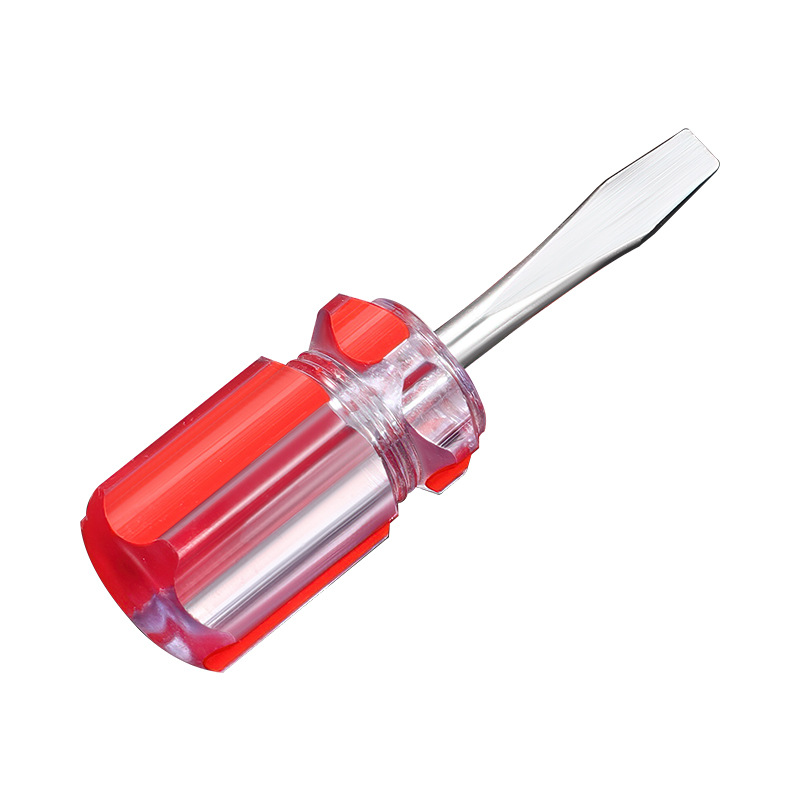 Mini destornillador de doble propósito con cabeza de zanahoria Juego de aparatos para teléfono móvil Mini destornillador magnético de doble cabezal