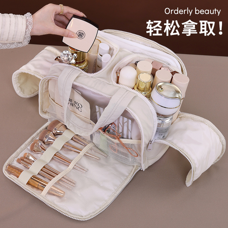 Bolso cosmético multifunción transfronterizo de gran capacidad de cuatro aberciones