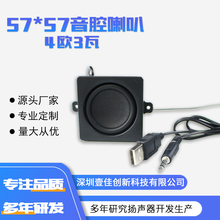 DIY Audio Computer Speaker USB Notebook Mini Small Wired Speaker High Sound Quality Household Small Speaker