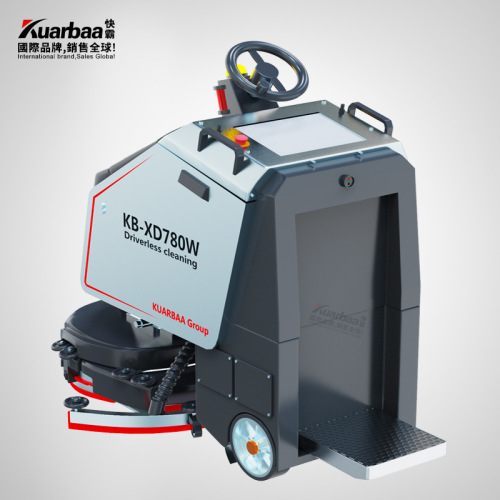 QuickBot Autonomous Floor Cleaning Robot Commercial Industrial Autonomous Mopping Machine for Shopping Malls and Hotels KB-XD780W