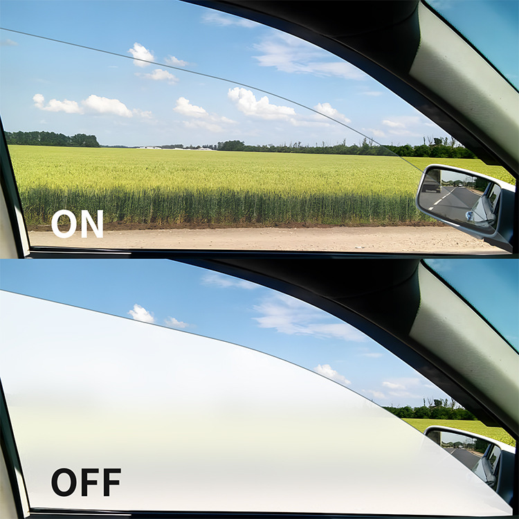 Car Window Electronically Controlled Film Intelligent Electronically Controlled Atomized Glass Film Electrified Atomized Pdlc Electronically Controlled Glass Film