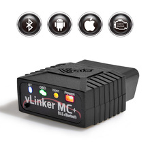 vLinker MC+ BLE 4.0 V2.2汾 ELM327 MS/SW-CAN ܇\x