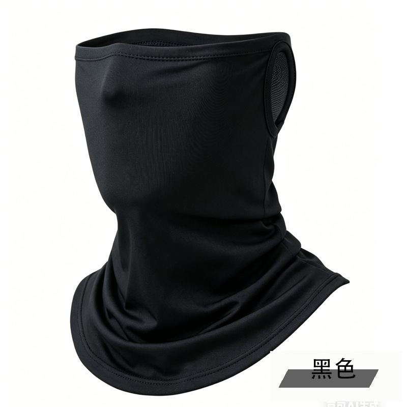 Máscara de ciclismo solar para hombres al aire libre respirado collar de cuello de verano collar de cuello para hombres colgar orejas toallas de camuflaje colgar orejas