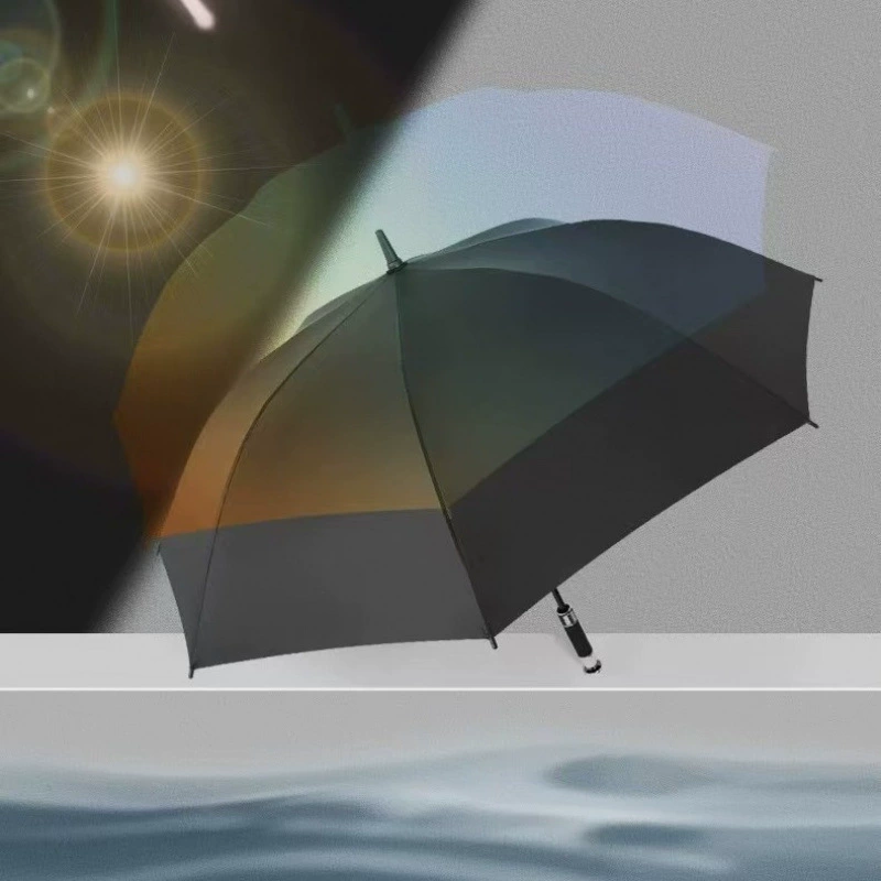 27-дюймовый Rolls-Royce приветствует VIP-зонт бизнес автоматический полный волокна виниловый солнцезащитный крем гольф зонт высокого класса прямой зонт