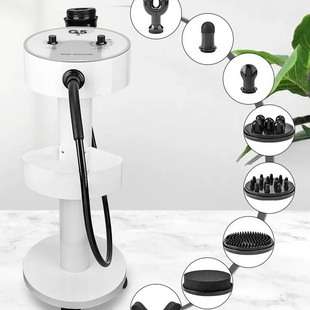 Foreign Trade Full Body Care Instrument Beauty Instrument Factory Cross-Border G5 Round Chassis Fat Shock Instrument Beauty Instrument Vibrator Wholesale