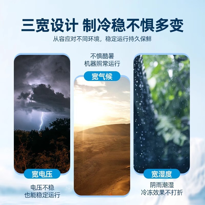 家用小型冰柜家用冷藏冷冻卧式双温冰柜囤货出租屋一件包邮跨境|undefined