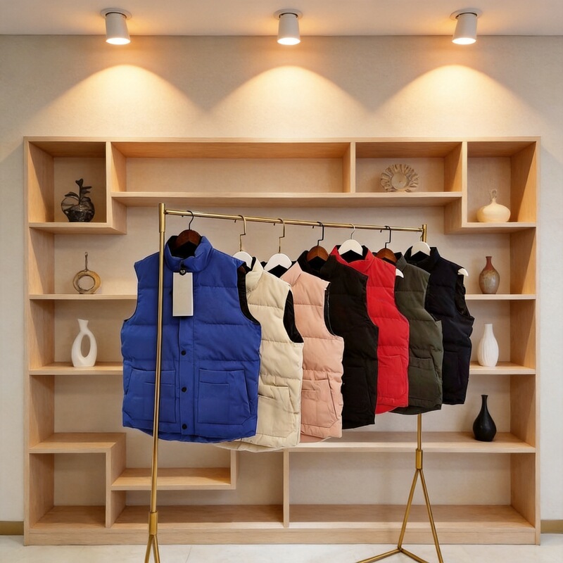 Big Goose Vest Down Jacket Parent-Child Vest Canada Same Men's and Women's Couples Jacket Parka 4154M Big Goose Vest Down Jacket Parent-Child Vest Canada Same Men's and Women's Couples Jacket Parka 4154M