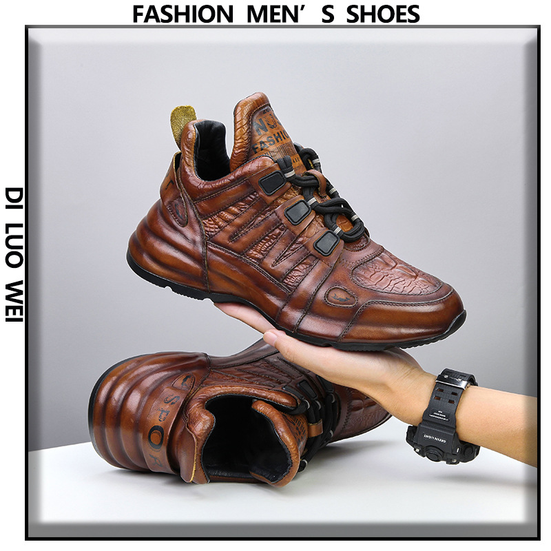 (Mới) mã g5102 giá 2500k: giày da nam yoryil phục cổ cổ điển giày dép nam chất liệu da bò g05 sản phẩm mới, (miễn phí vận chuyển toàn quốc).