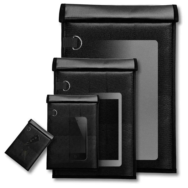 Mobile Phone Faraday Bag Laptop Tablet Car Key Waterproof Fireproof RFID Blocking Bag Signal Shielding